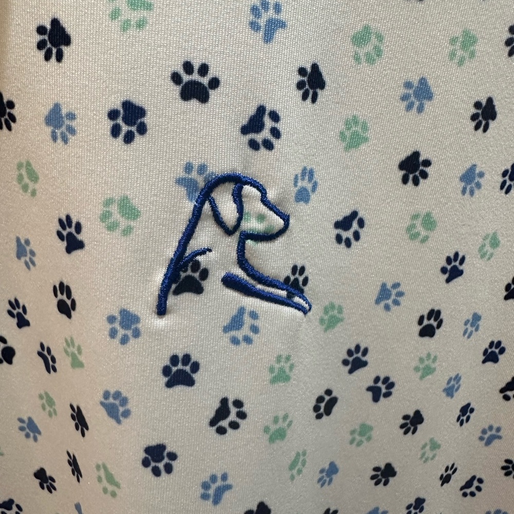 Rhoback Paw Print Polo